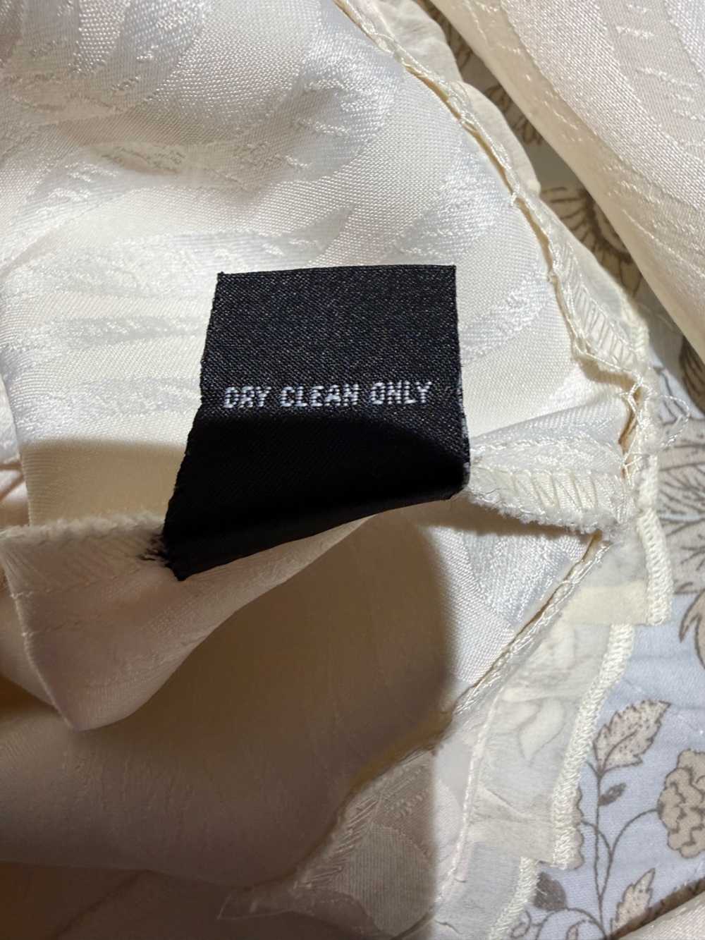 Ruby Rox Cream Textured Ruffle-Hem Blazer - Picture 3 of 14